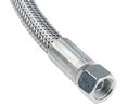 Hydraulic Hose with Galvanized Steel Cover, G3/8" Female, 9.5mm, Rubber, 155bar, Silver, 2m
